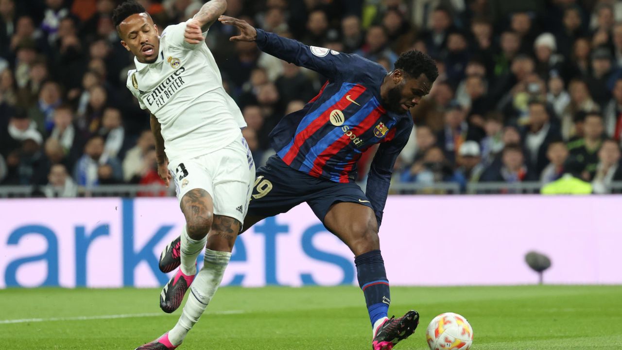 Real Madrid cayó contra el Barcelona en Copa del Rey y deberá remontar en el Camp Nou