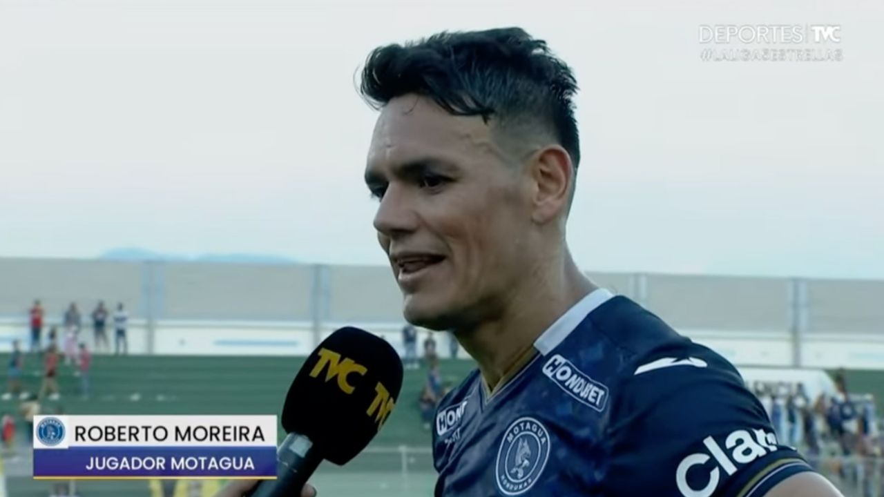 Roberto Moreira le envía mensaje a los aficionados del Motagua tras volver a anotar