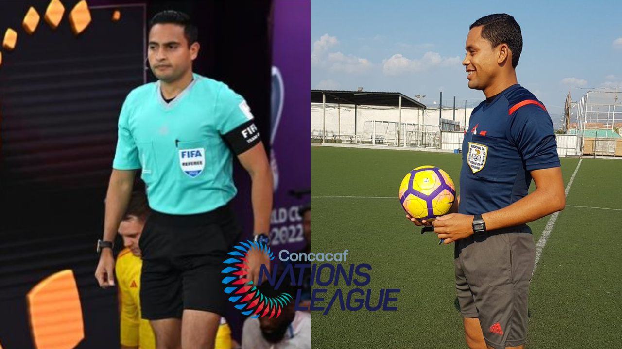 Said Martínez y Selvin Brown elegidos para pitar importantes partidos en Liga de Naciones