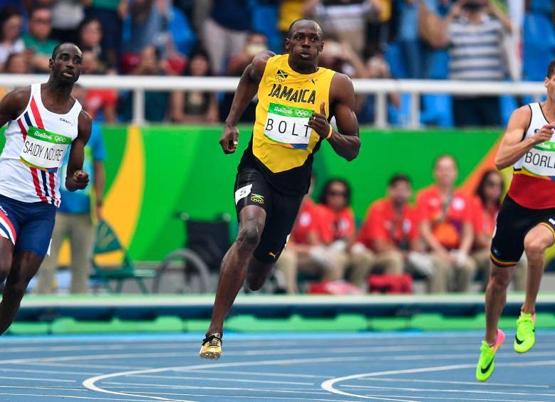 Con un récord que consiguió en 2009, Usain Bolt empezó a ser considerado como la persona más rápida del mundo. Foto: AFP