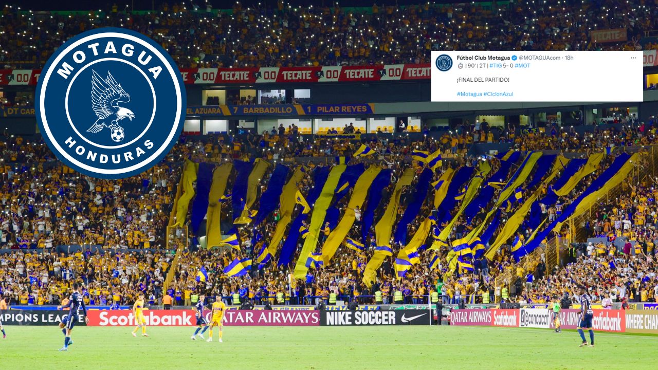 Aficionados de Tigres con tremendo gesto para Motagua tras penosa derrota en El Volcán