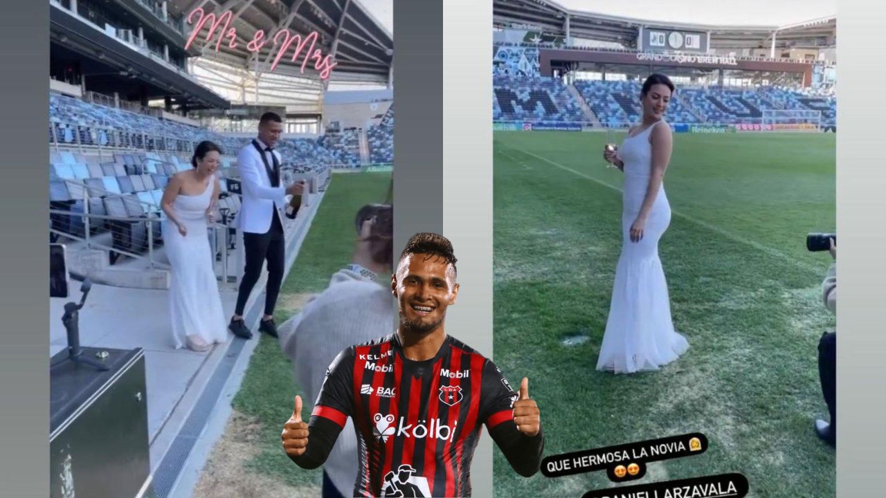 Alex López le deja inesperado comentario a Kervin Arriaga por casarse en un estadio