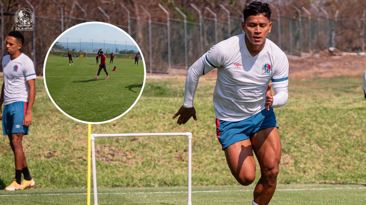 El impensando enojo de Brayan Moya en los entrenamientos del Olimpia