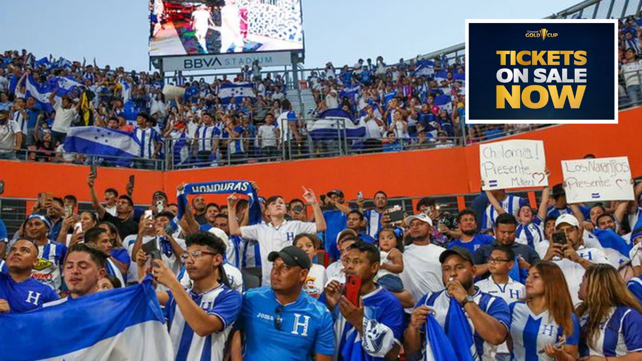 Concacaf pone a la venta los boletos de los partidos de Honduras en la Copa Oro