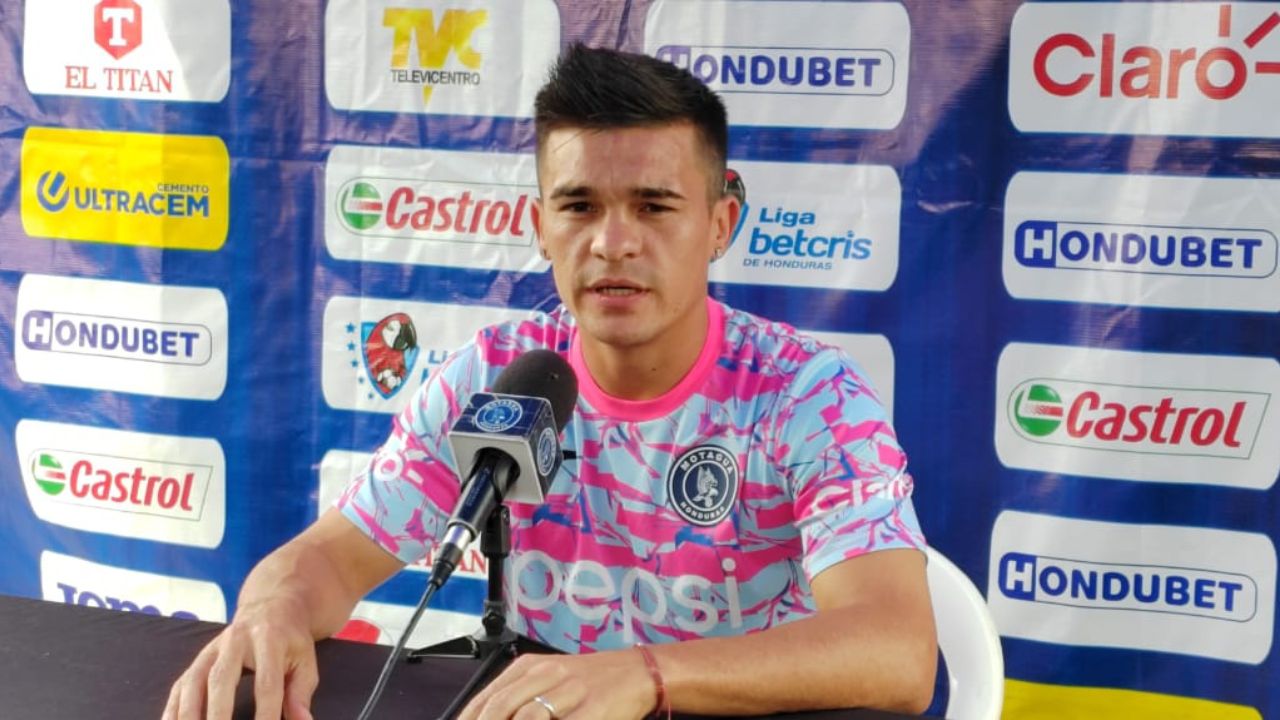 Gaspar Triverio adelanta las intenciones de Motagua en lo que resta del torneo