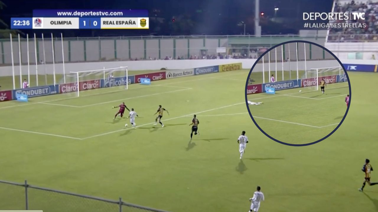 El terrible fallo de Jerry Bengtson que pudo ser gol para el Olimpia
