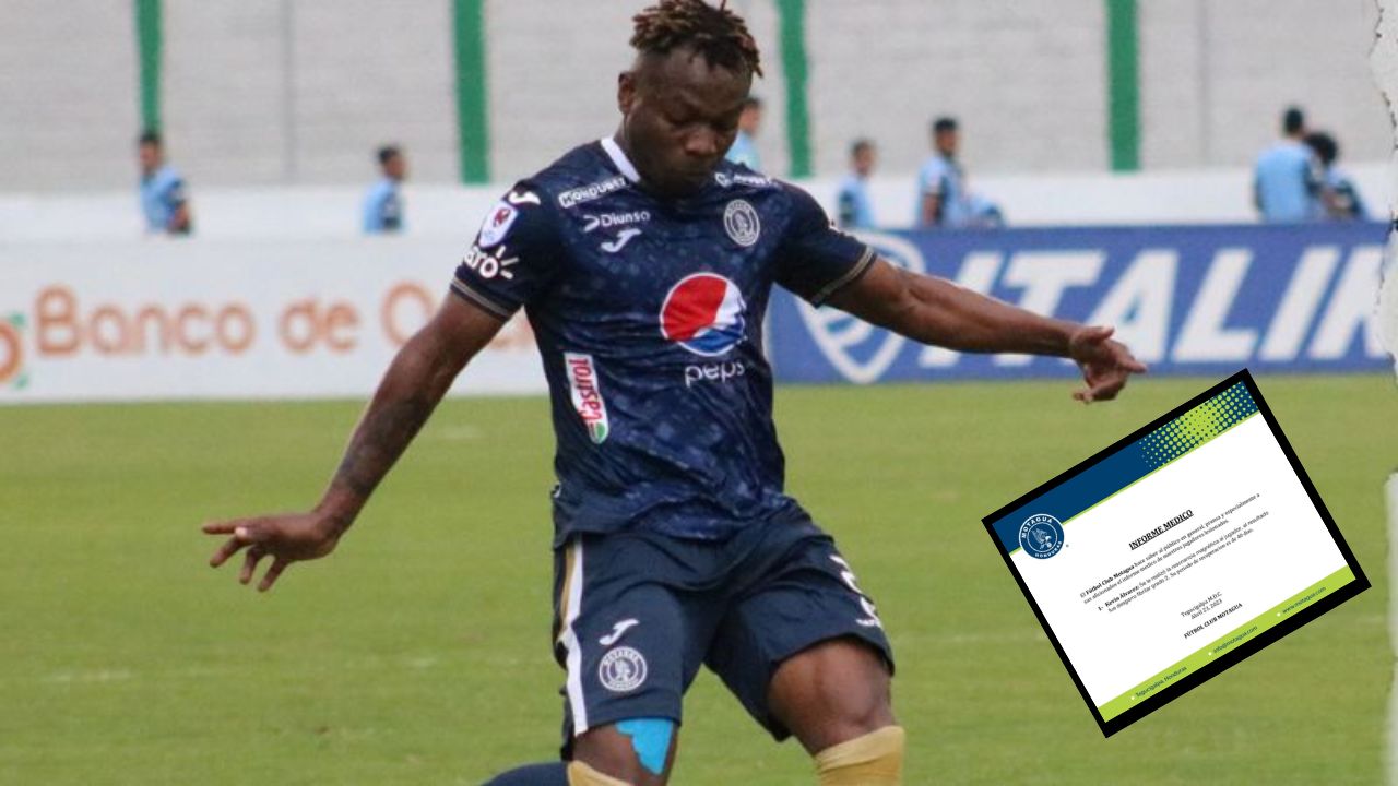 Motagua confirma cuántos días estará de baja el jugador Kevin Álvarez