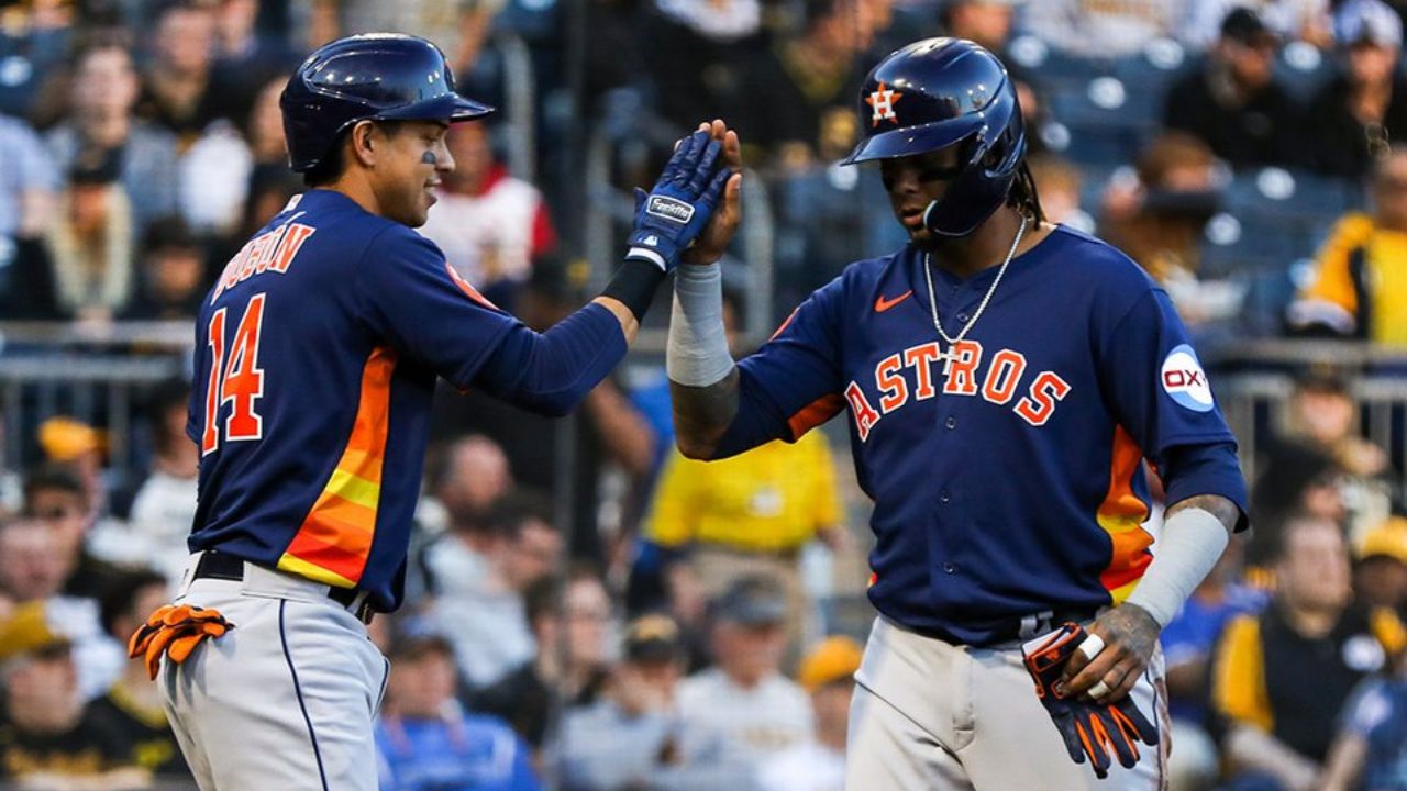 Mauricio Dubón con histórico récord en nueva temporada en los Astros de Houston