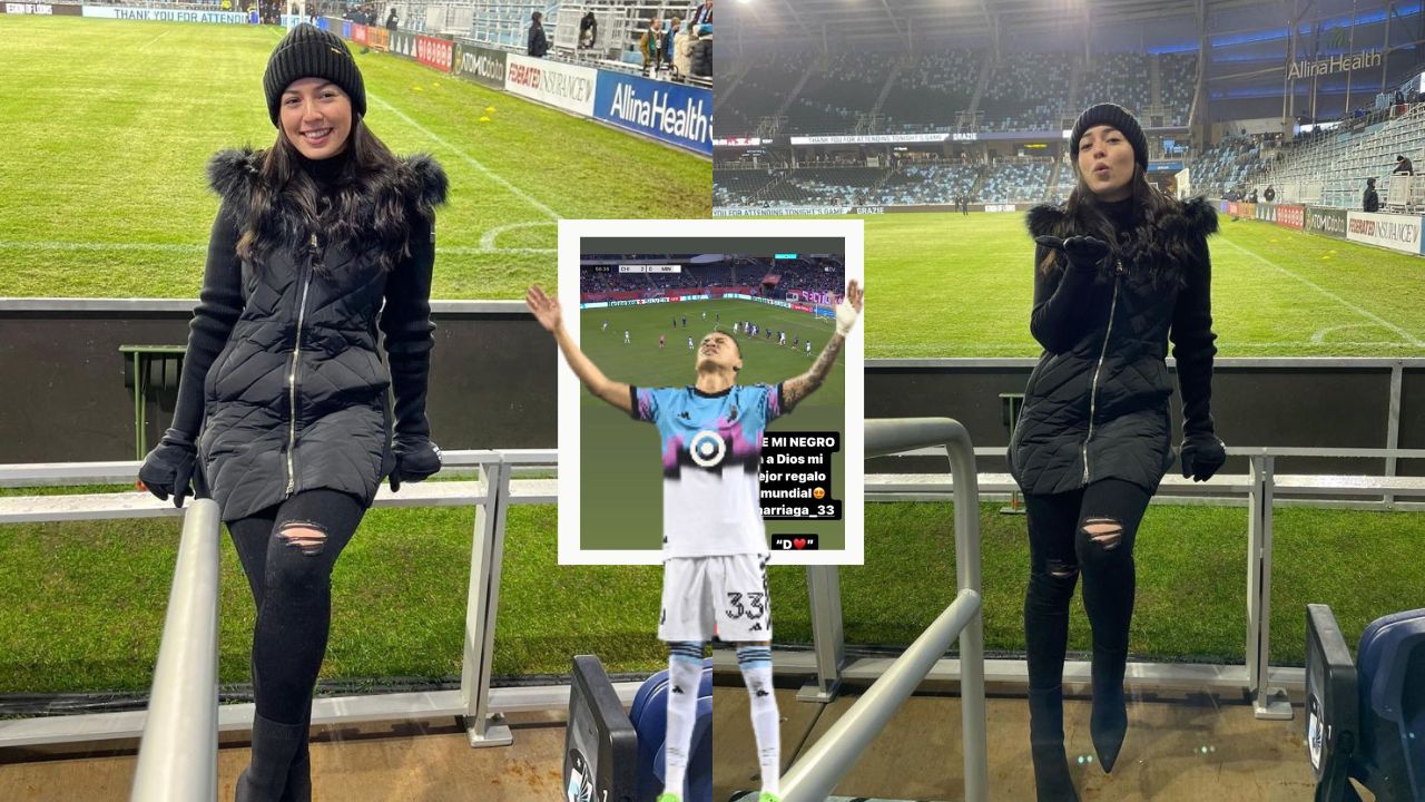 Novia de Kervin Arriaga dedica sorprendente mensaje al jugador por su golazo de tiro libre