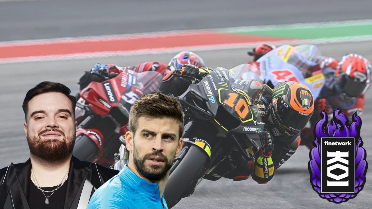 Ibai y su equipo de eSports llegan MotoGP