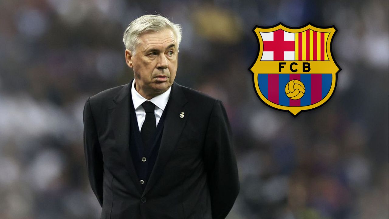 Carlo Ancelotti sorprende con respuesta sobre dirigir al Barcelona