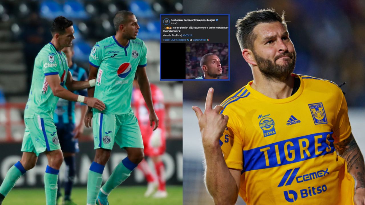 Concacaf comete error en publicación del juego Motagua contra Tigres que resuena en México