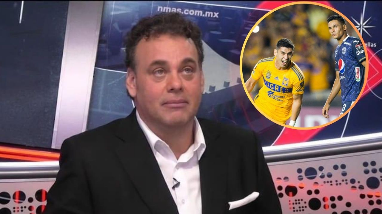 La contundente reacción de David Faitelson tras la goleada de Tigres sobre Motagua