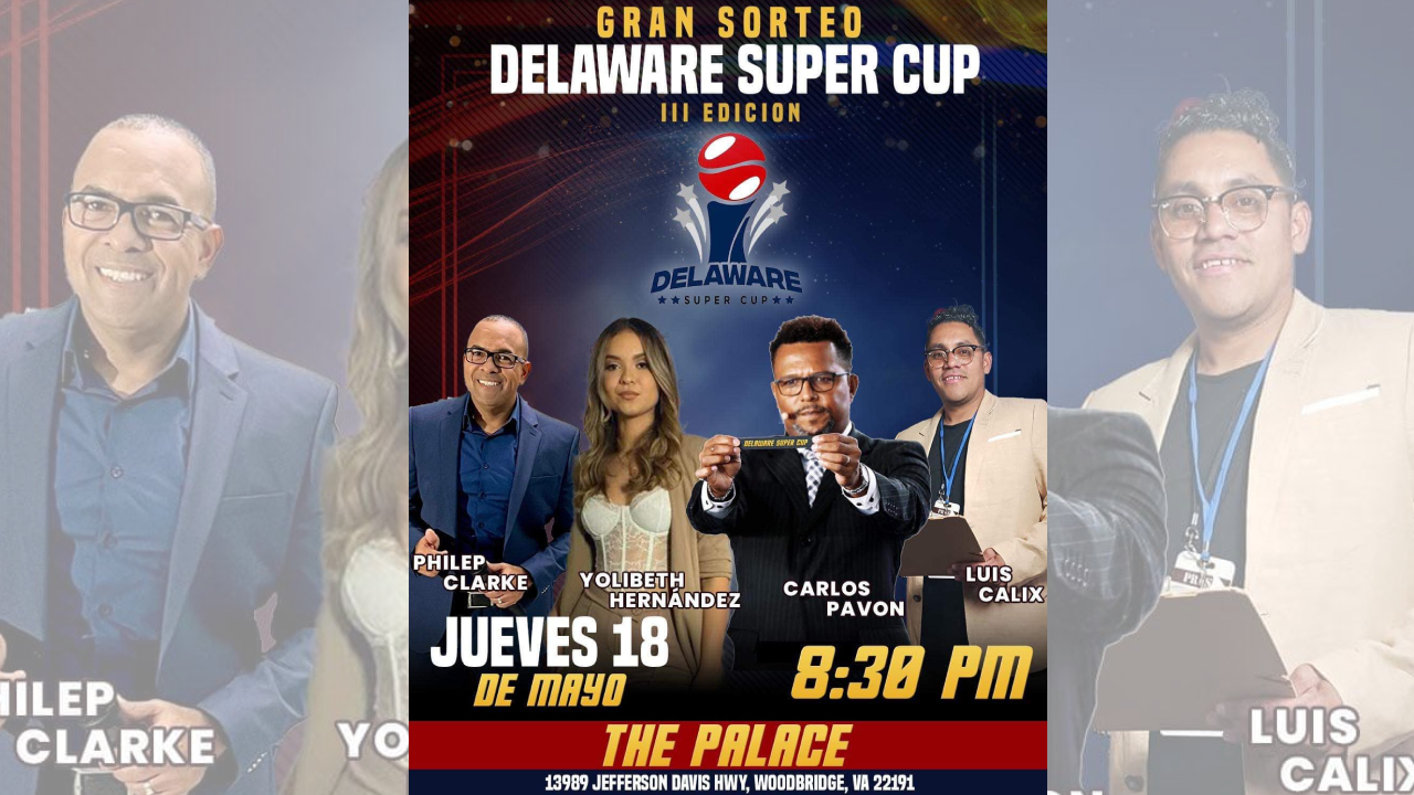 Carlos Pavón, el invitado de lujo para el sorteo de la Delaware Super Cup 2023