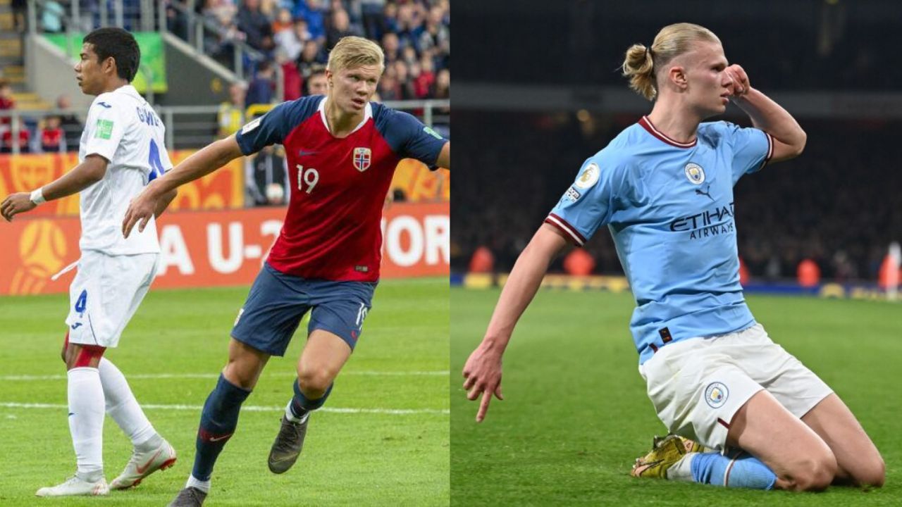 Erling Haaland, el androide del gol que se dio a conocer gracias a Honduras