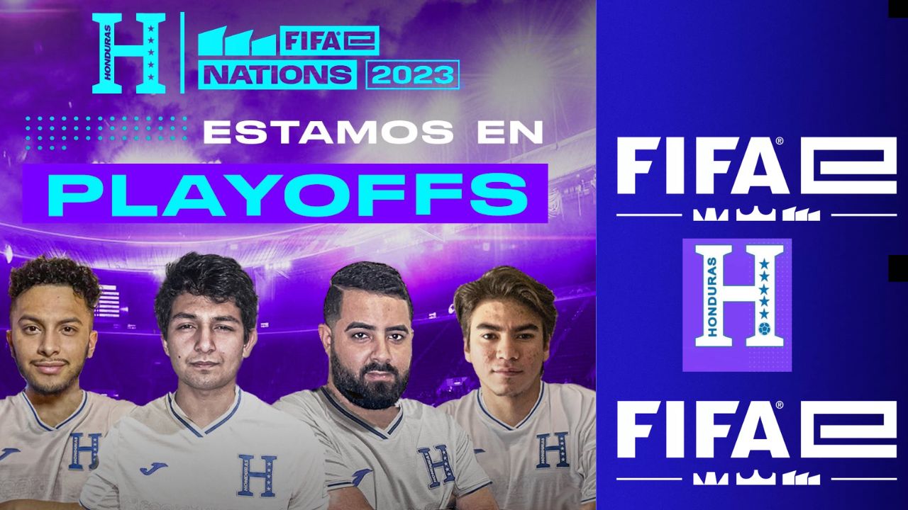 Selección de gamers catrachos clasificados a los playoffs, FIFAe 2023
