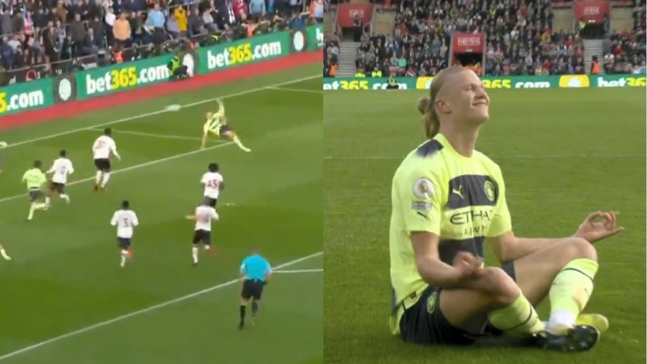 El brutal golazo de Haaland en el triunfo de Manchester City por Premier League