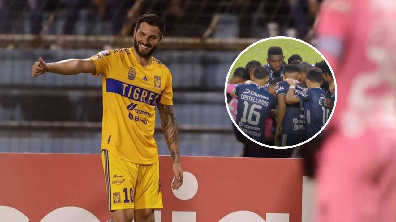 El jugador de Motagua que se quedó con la camiseta de André-Pierre Gignac