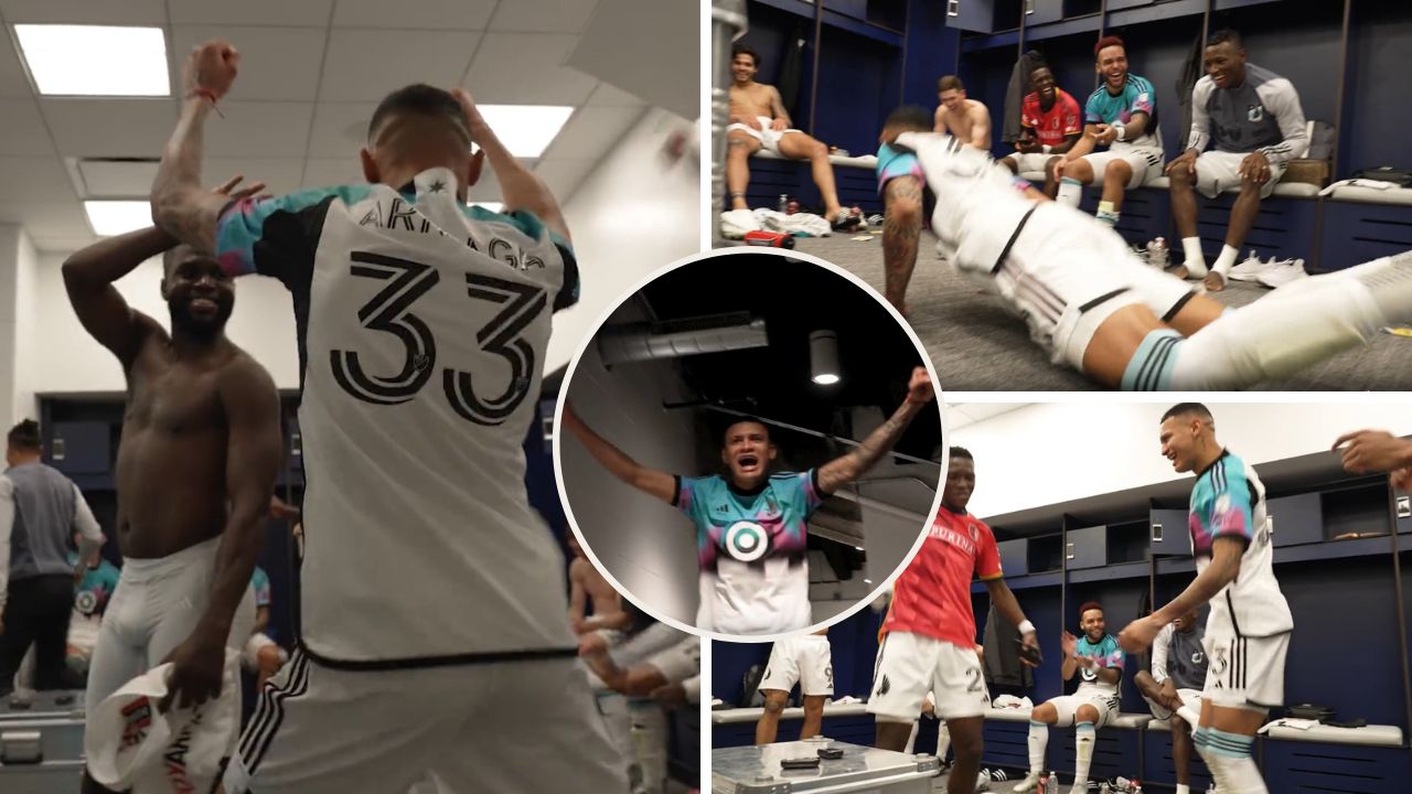 Kervin Arriaga 'enloquece' bailando tras nuevo triunfo del Minnesota United en MLS