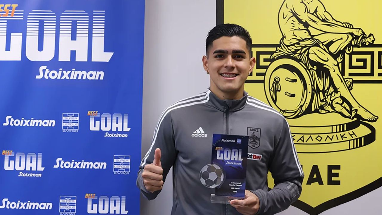 Superliga de Grecia le otorga nuevo reconocimiento a Luis Palma