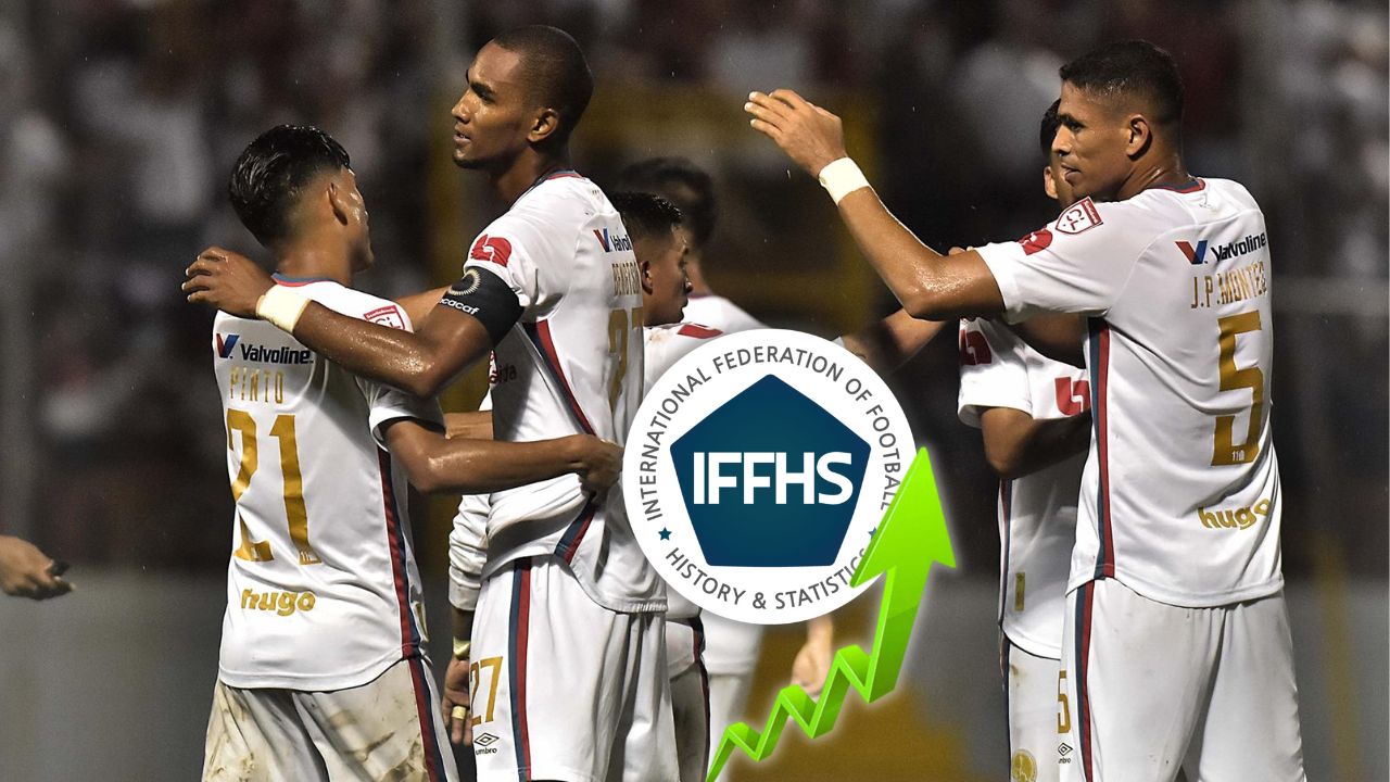 Olimpia sigue en ascenso en prestigioso ranking de clubes ¿Y Motagua?