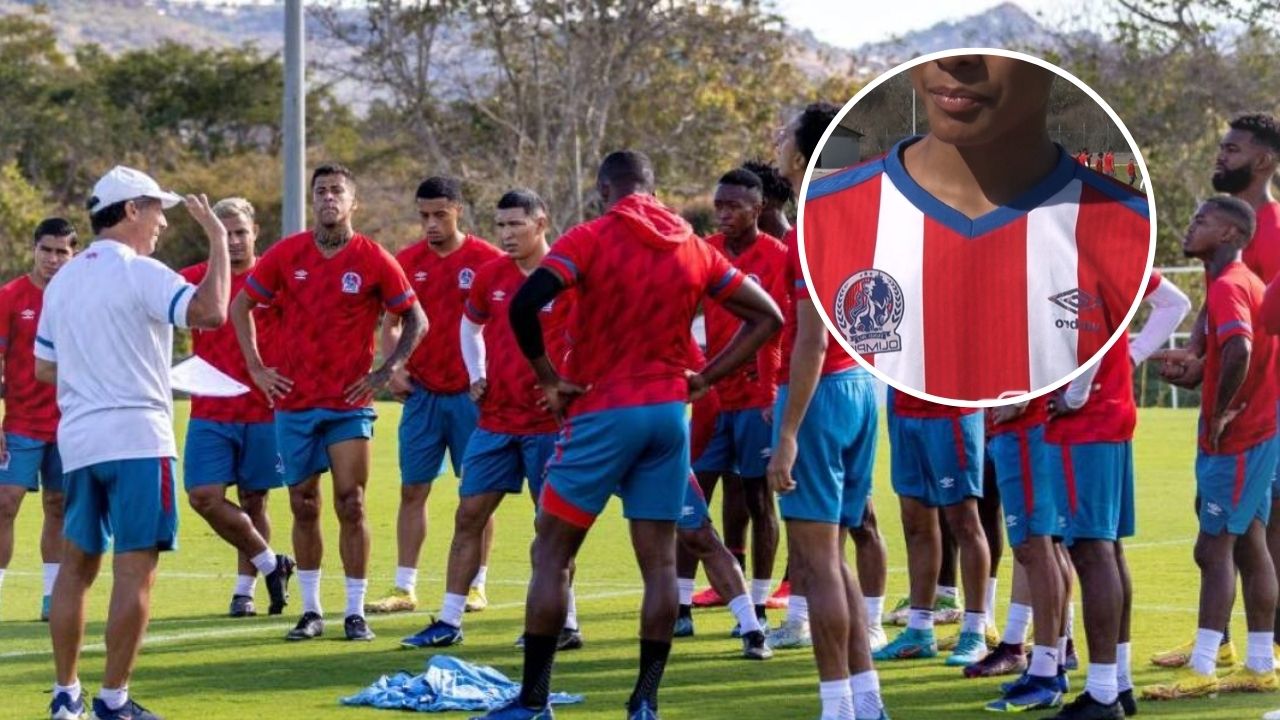 Legionario hondureño presente en el entrenamiento del Olimpia ¿Se viene fichaje?