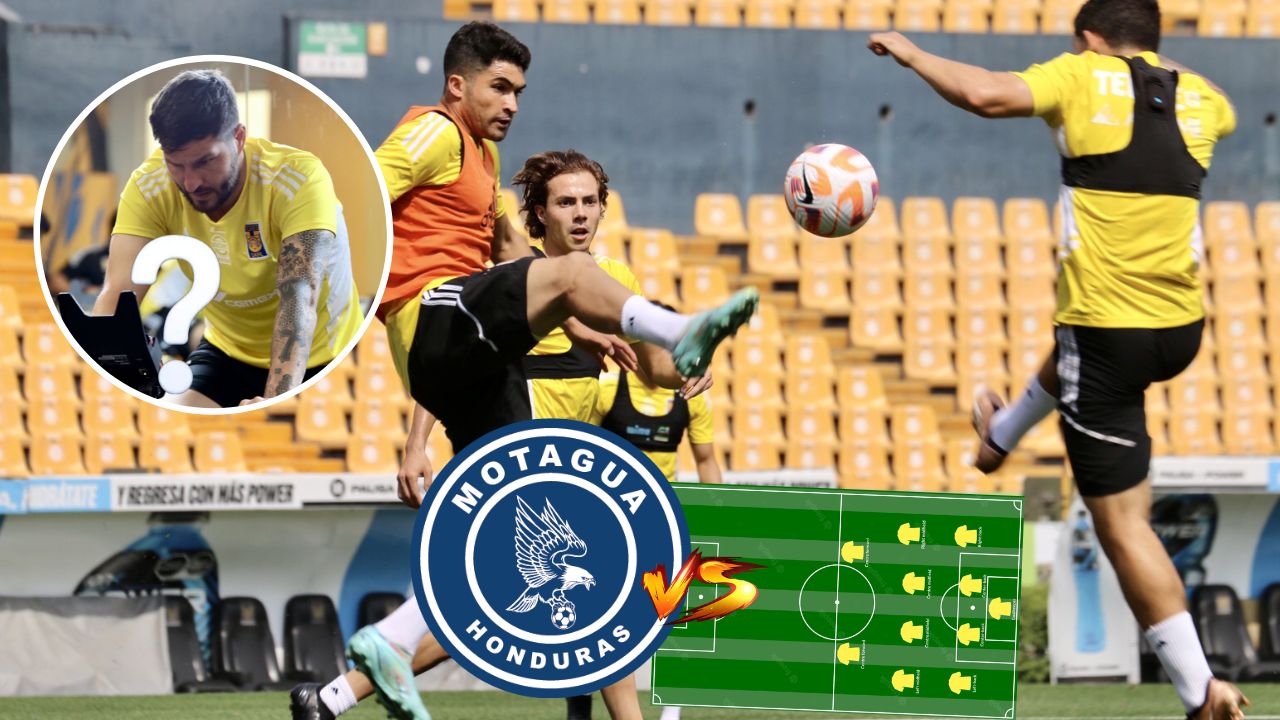 Adelantan el once titular de Tigres para enfrentarse a Motagua en San Pedro Sula