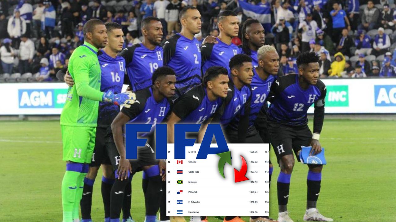 Honduras consigue escalar en el Ranking FIFA tras la actualización de 2023