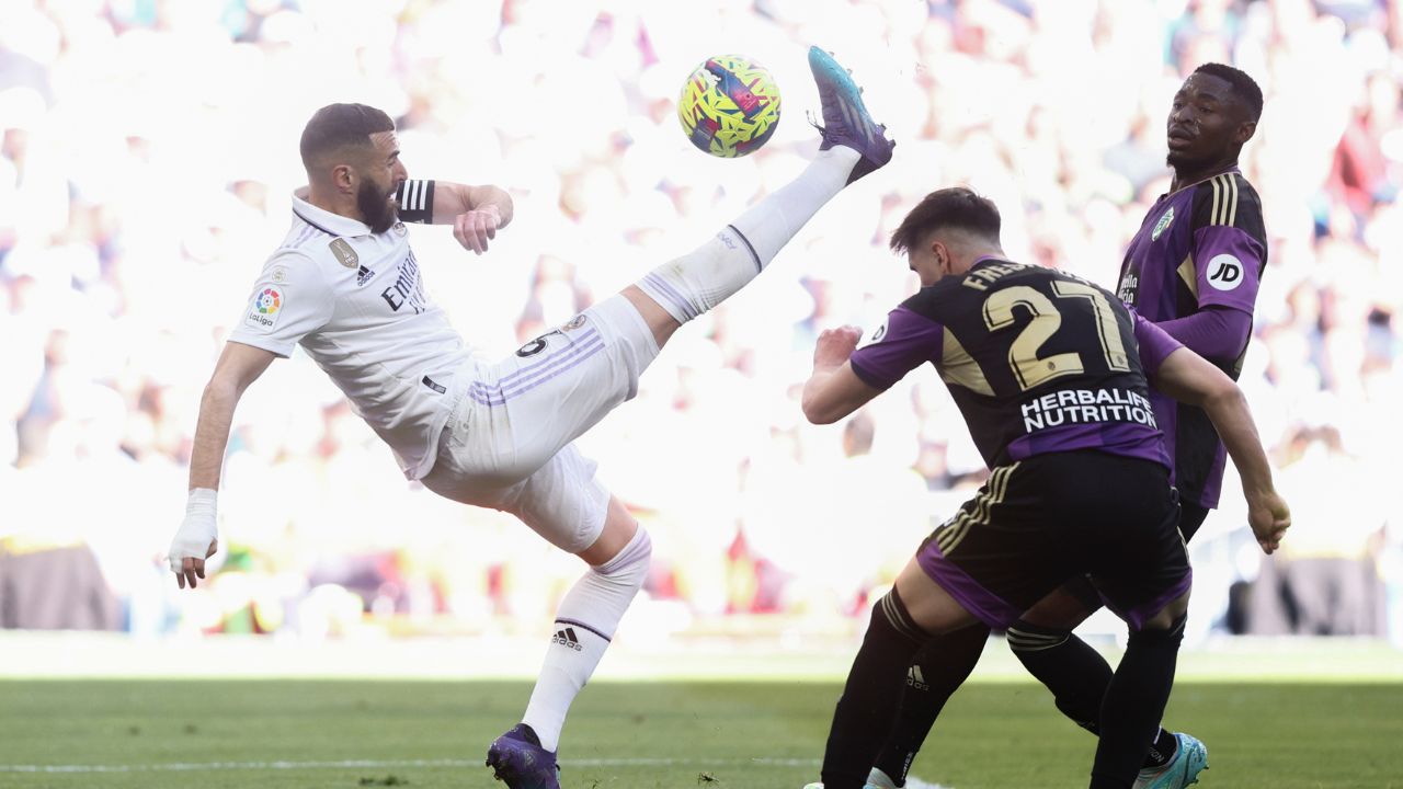 Real Madrid toma fuerza con goleada de escándalo ante Real Valladolid