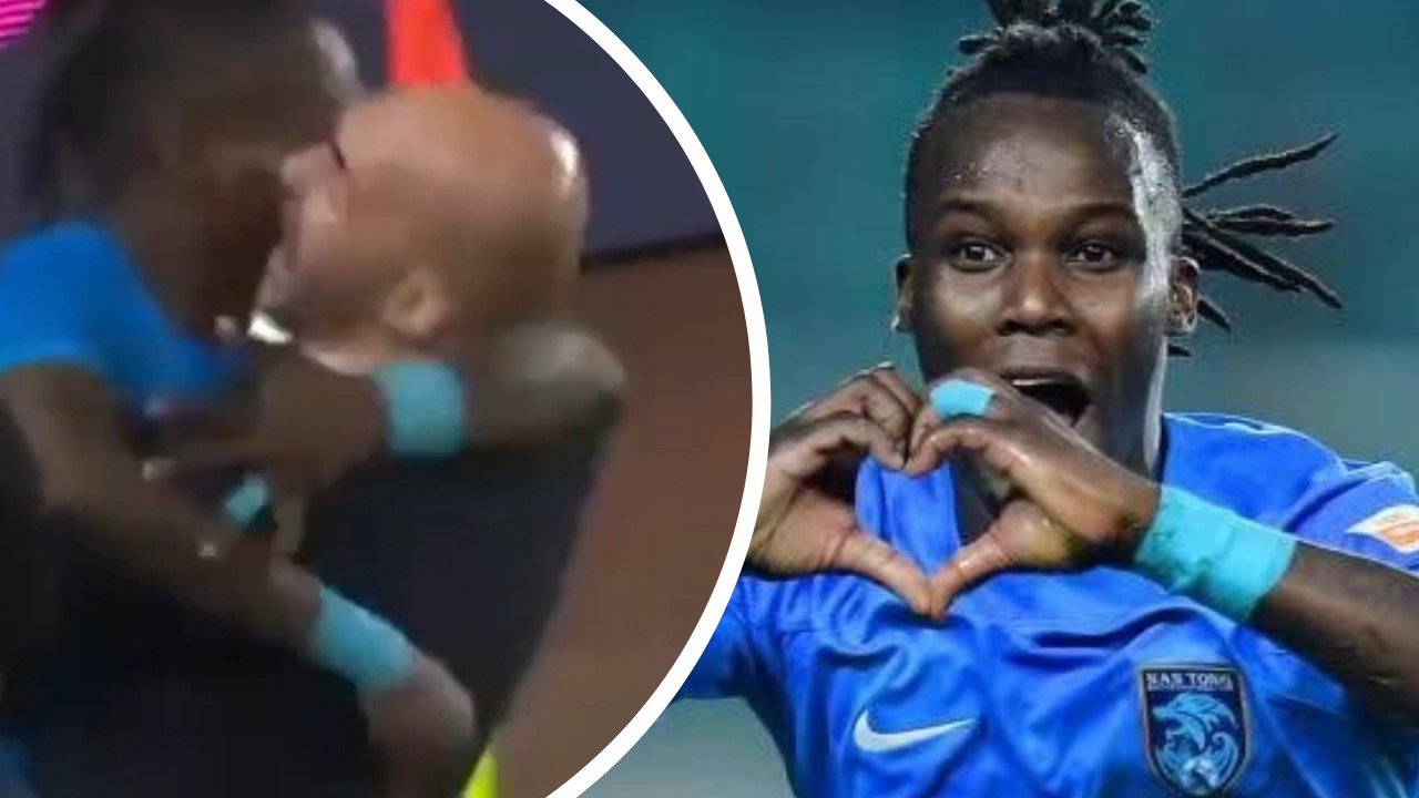 Así fue el primer gol de Rubilio Castillo en la primera división de China