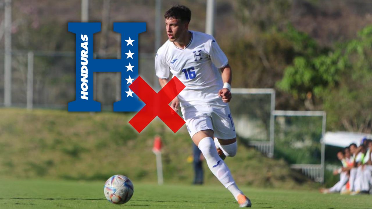 El motivo por el que Valerio Marinacci fue baja con Honduras en el Mundial Sub-20 de Argentina