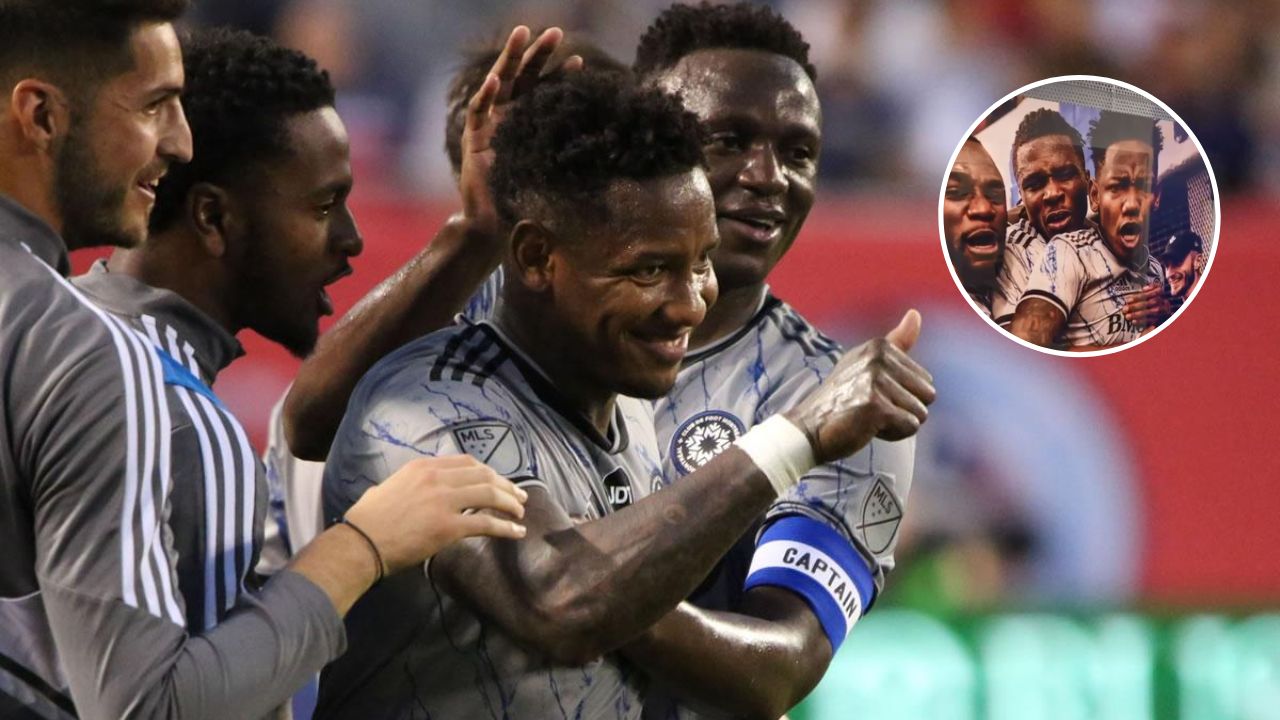 Romell Quioto presume como lo aman en el estadio del CF Montreal