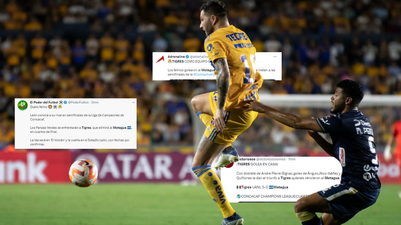 La sorprendente reacción de la prensa internacional al Tigres vs Motagua en Concachampions