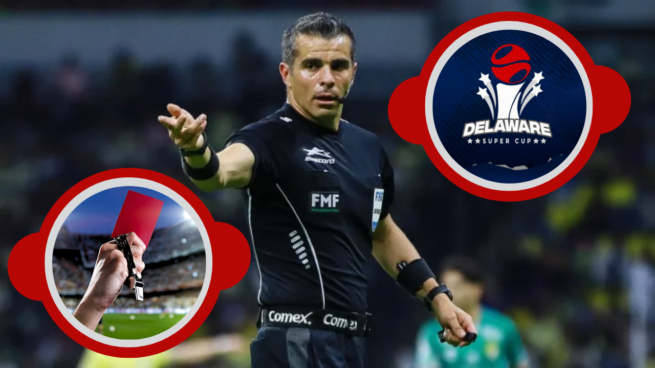 Árbitro mexicano Fernando Hernández pitará la final de la Super Delaware Cup en Estados Unidos