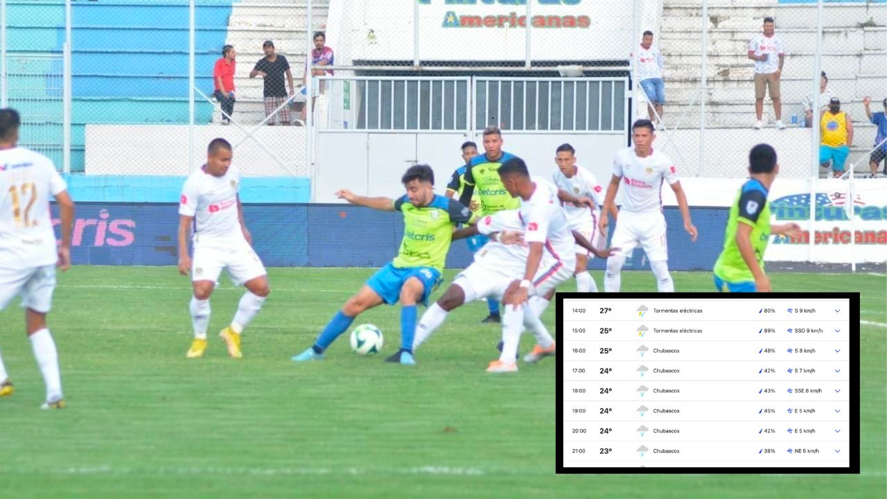 Estas serán las condiciones climatológicas en Tegucigalpa a la hora del Olimpia vs Olancho