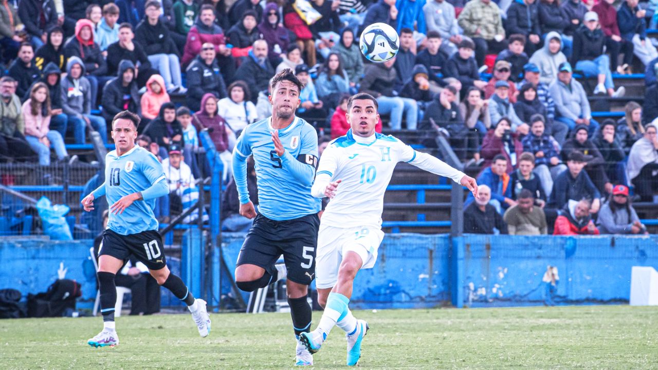Selección Sub20 de Honduras pierde su primer amistoso previo al Mundial en Argentina
