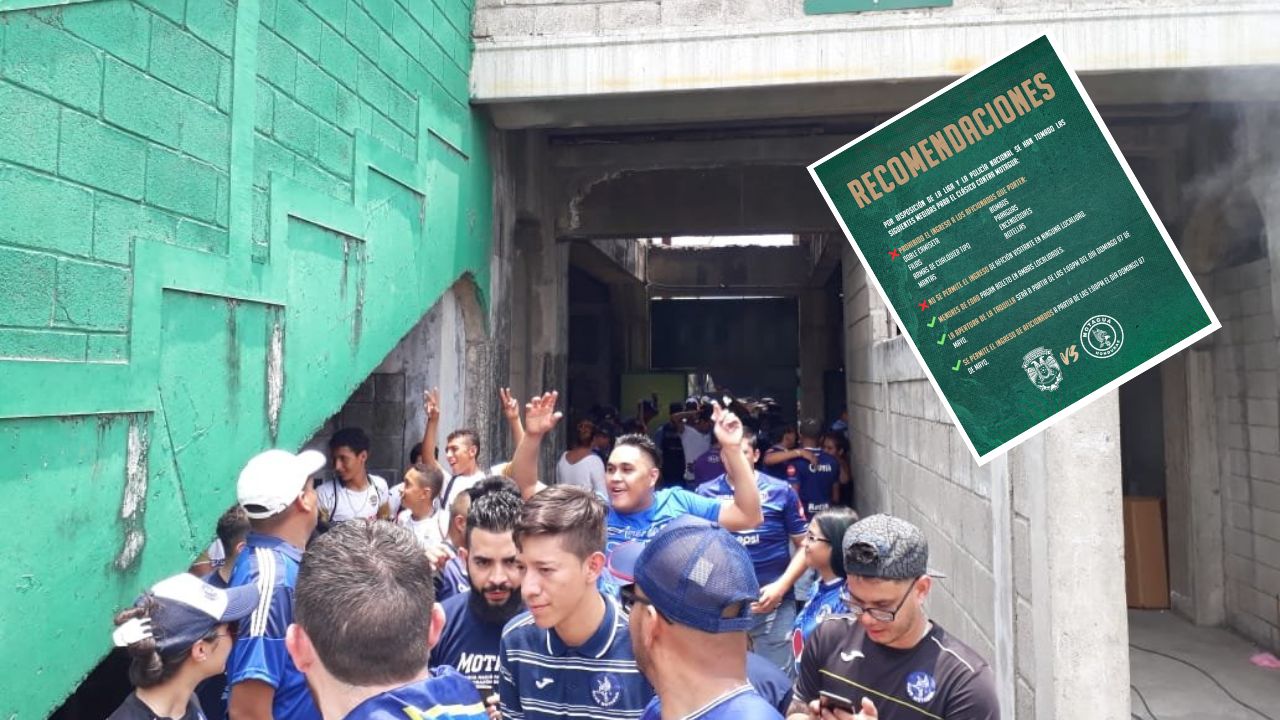 Marathón toma determinación con aficionados de Motagua que piensan ir al Yankel Rosenthal