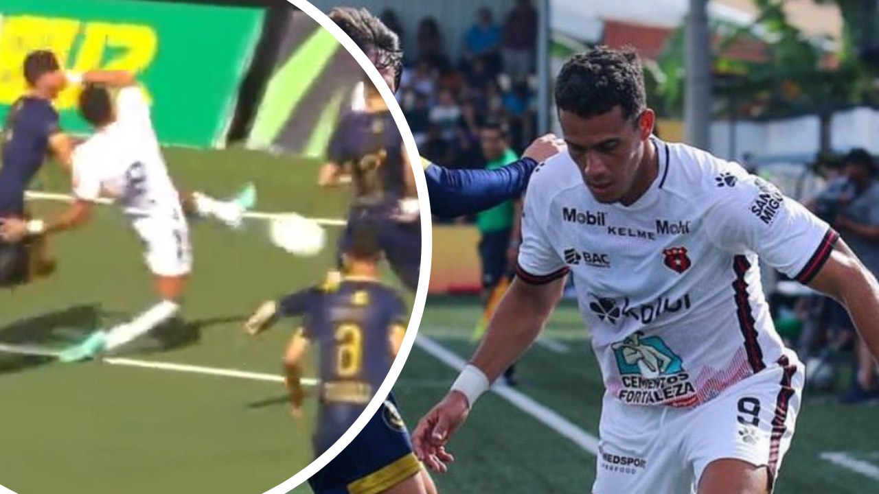 Ángel Tejeda vuelve a celebrar y anota su tercer gol con Alajuelense en Costa Rica
