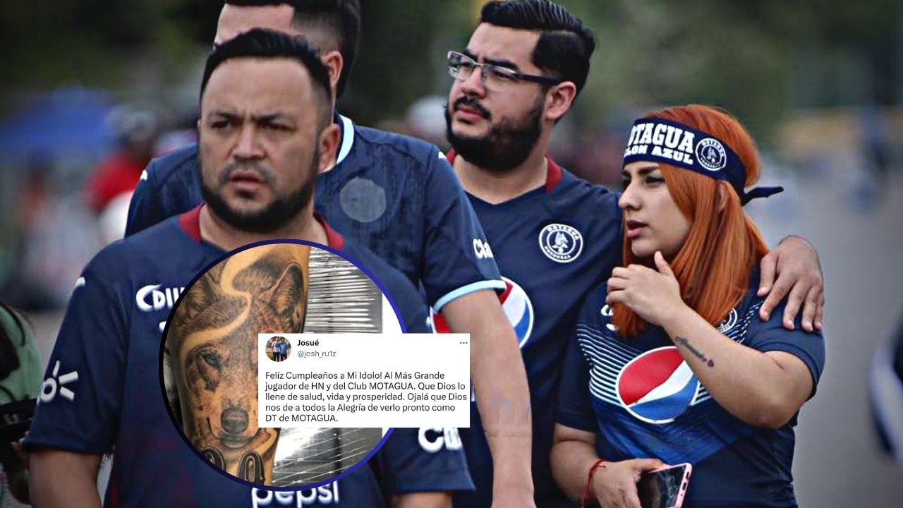 Aficionado de Motagua comete locura para pedir un nuevo entrenador