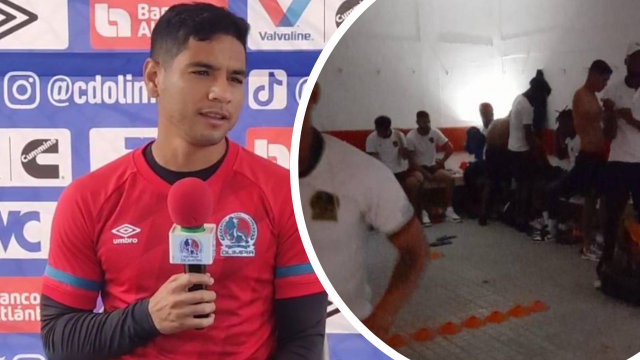 Carlos Pineda expone su frustración por el incidente en los camerinos del estadio Yankel Rosenthal