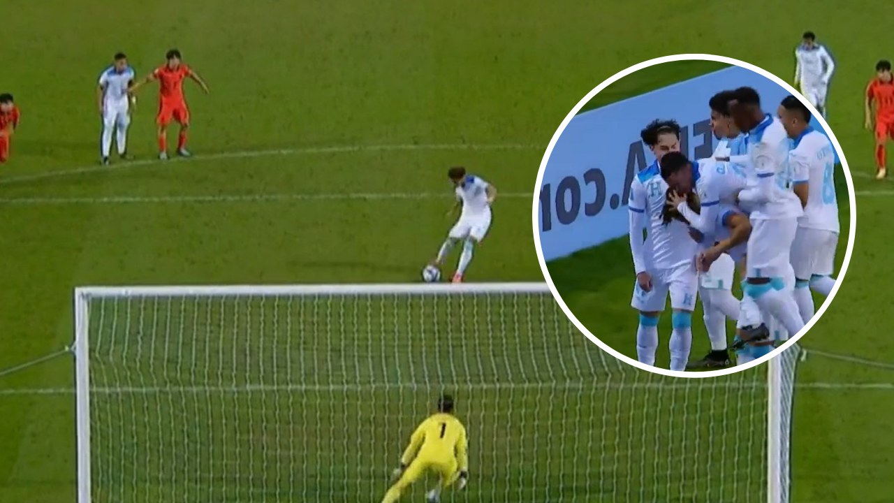 Así fue el gol con el que David Ruiz puso a ganar a Honduras ante Corea del Sur
