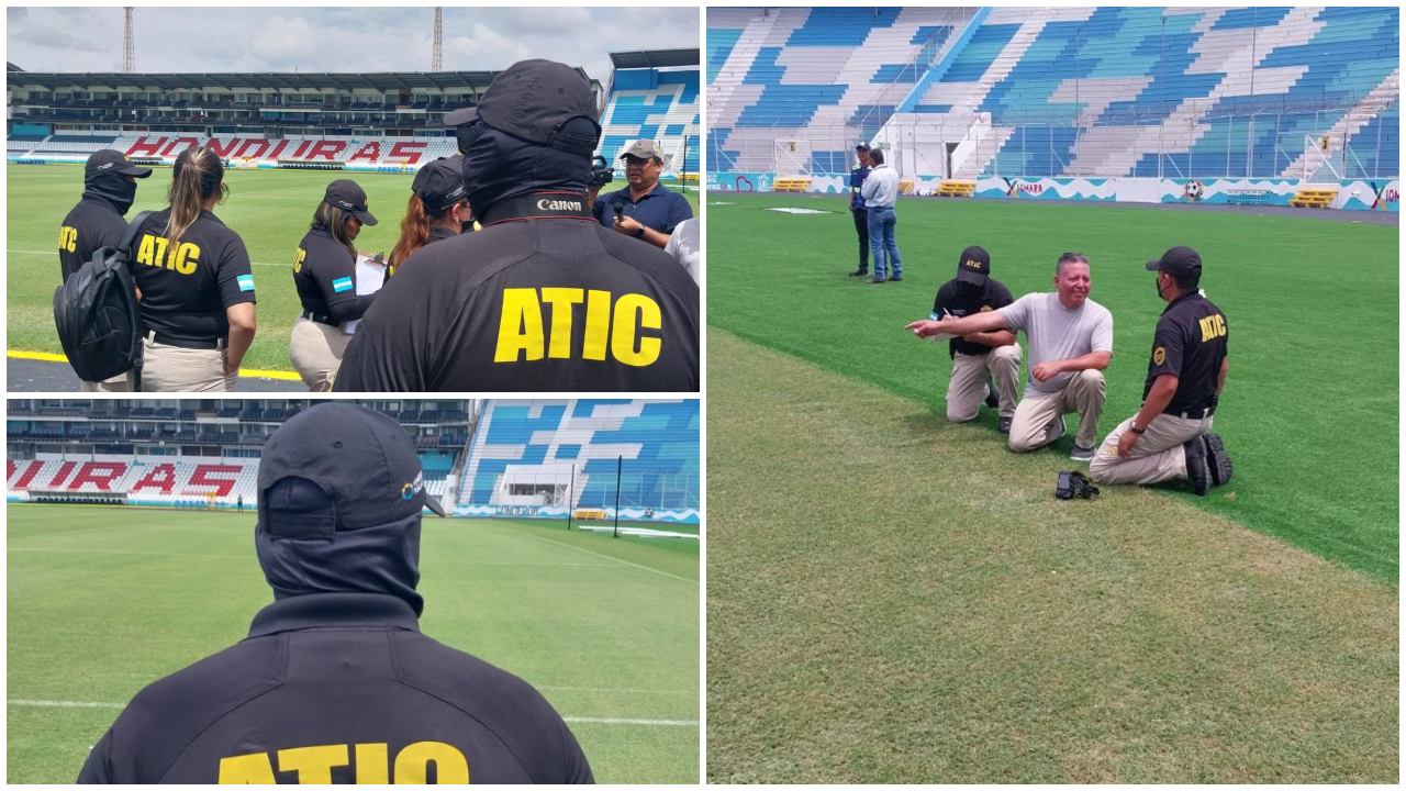 ATIC llega al estadio Nacional para investigar instalación de la nueva grama