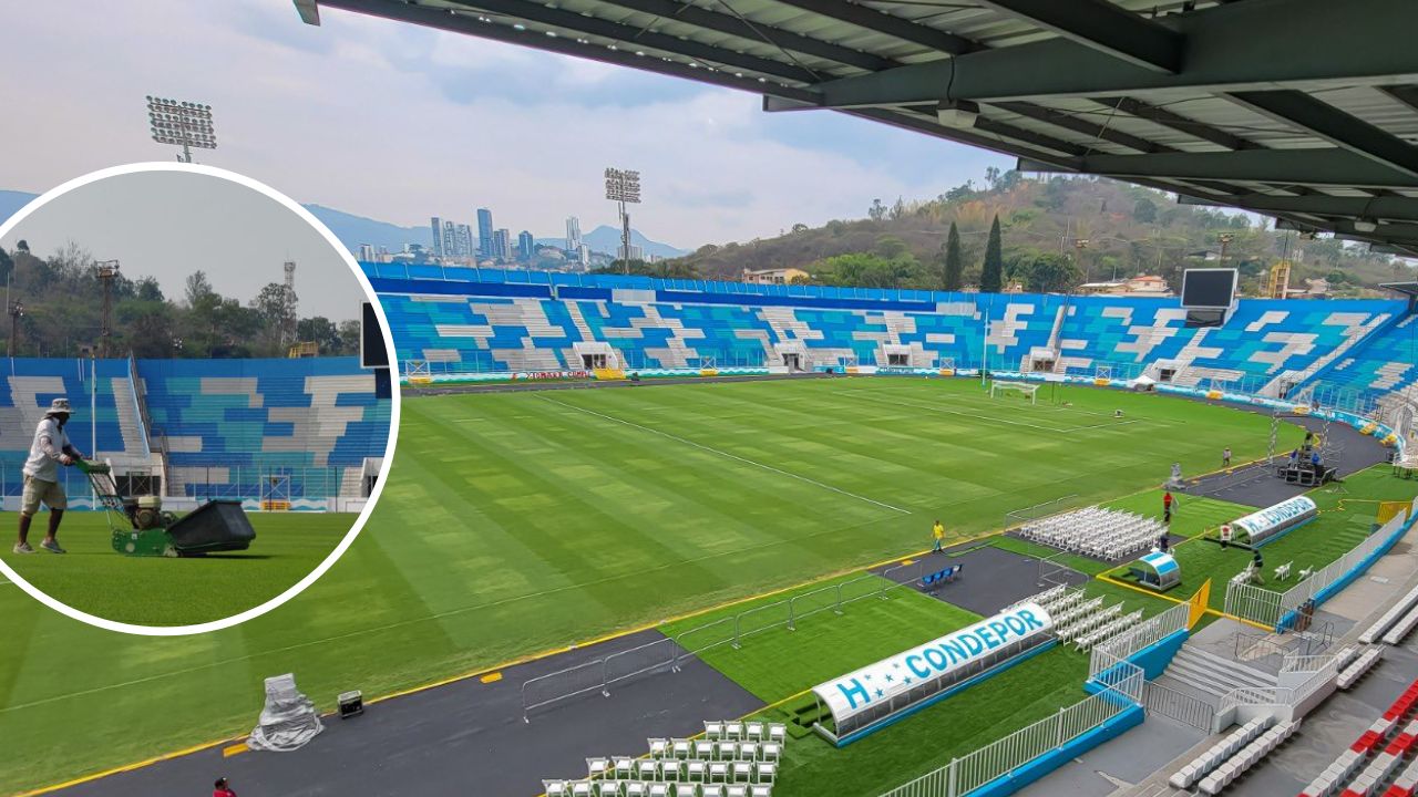 Pulen últimos detalles del estadio Nacional para la fiesta de la final entre Olimpia y Olancho FC