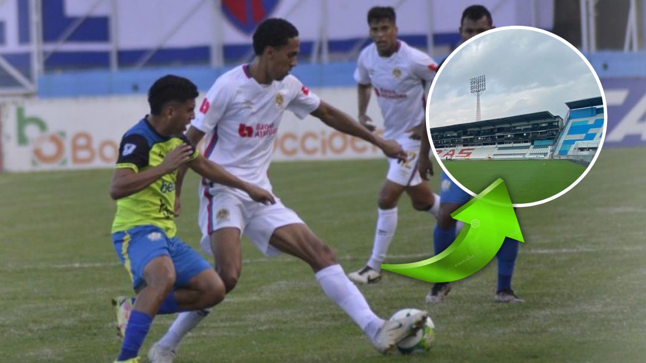 Así luce la grama del estadio Nacional y que apunta a ser sede de la final del Clausura 2023
