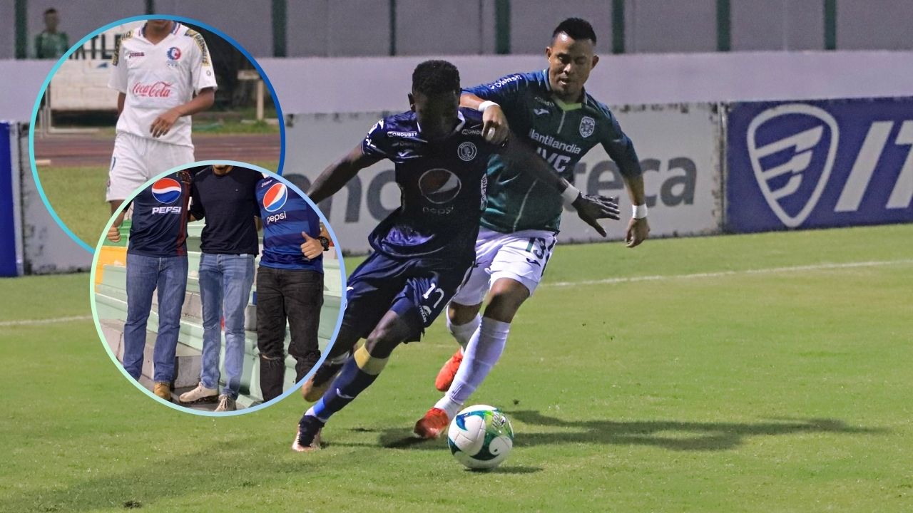 Exjugador de Olimpia sorprende al aparecer apoyando a Motagua contra Marathón