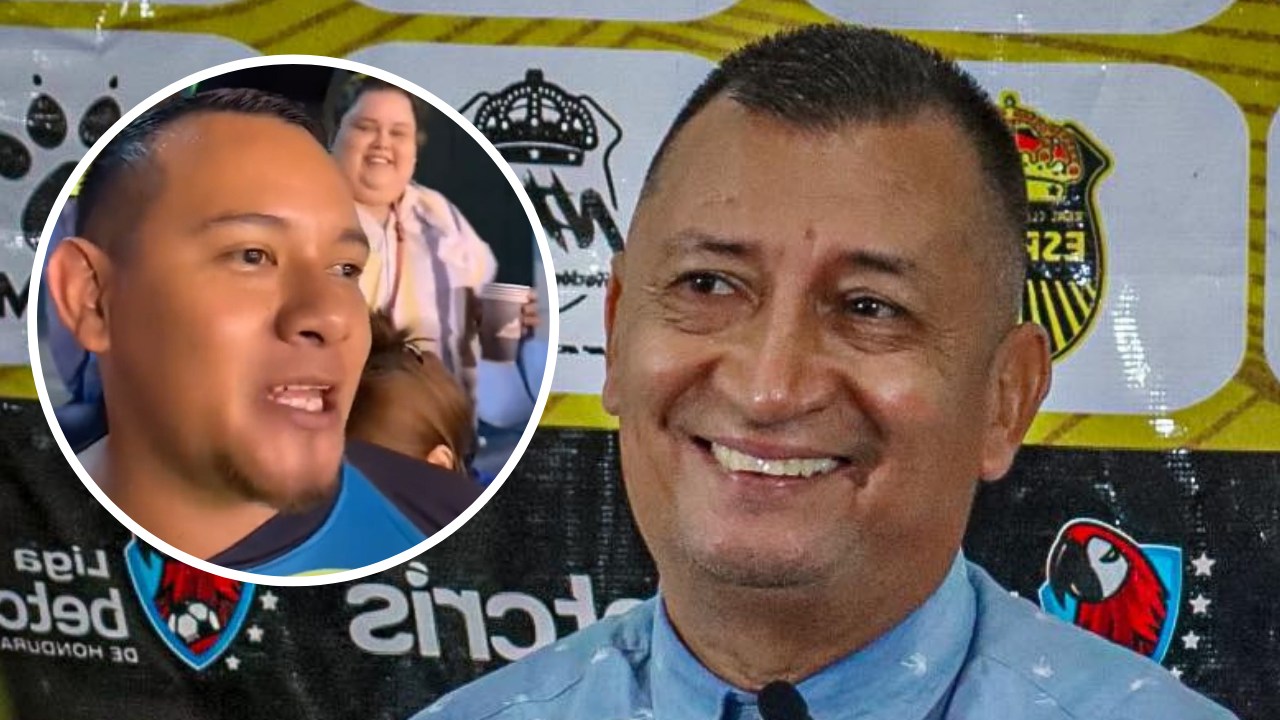 La eufórica reacción del hijo de Humberto Rivera luego del triunfo del Olancho FC