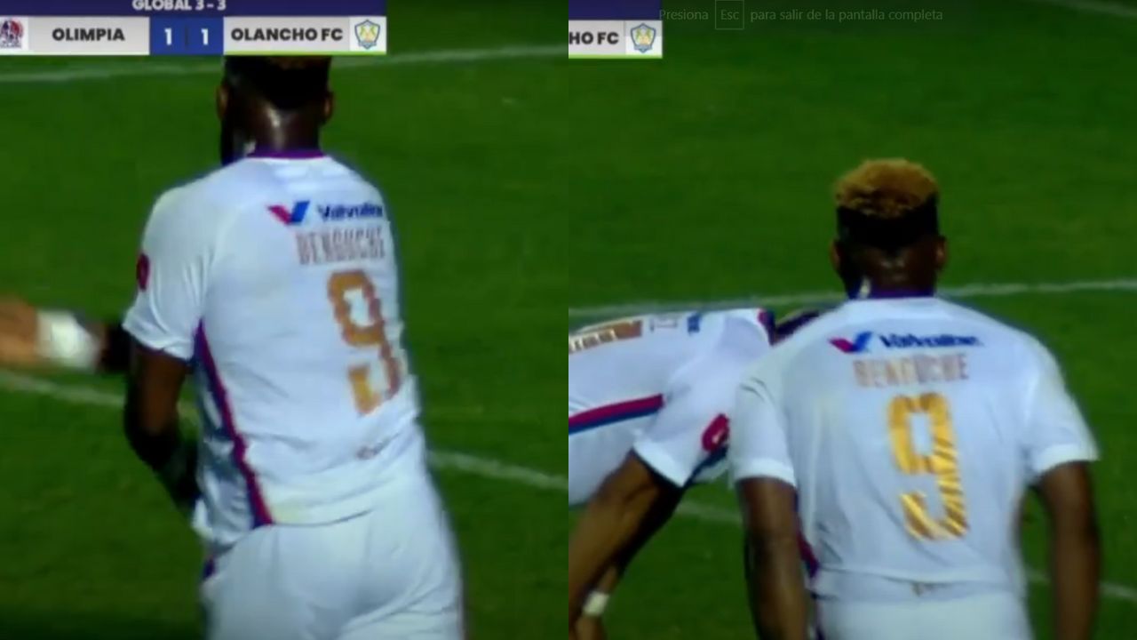 Jorge Benguché destapa qué le gritó a Kevin López tras su fallo ante el Olancho FC
