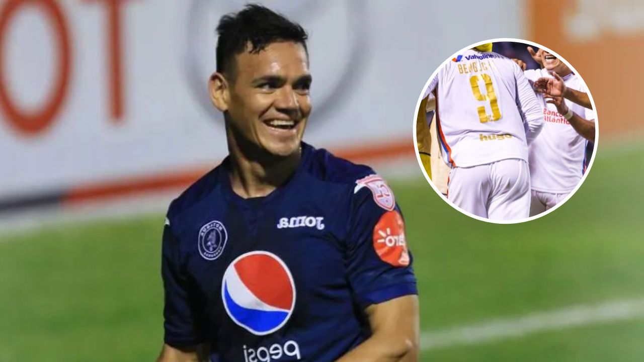 Jugador del Olimpia reacciona a la salida de Roberto Moreira de Motagua