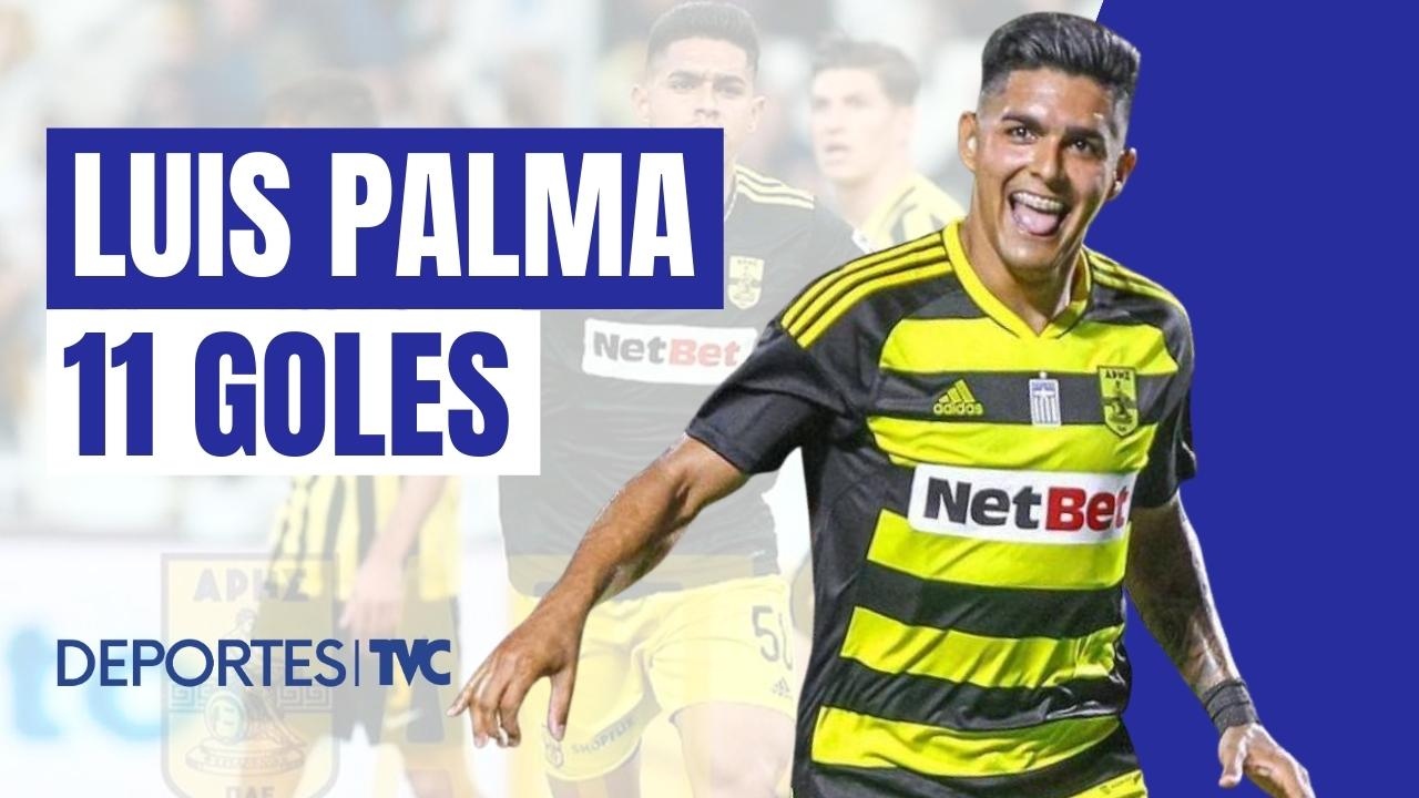 VIDEO: Los 11 goles con los que Luis Palma la está rompiendo en la Súper Liga de Grecia