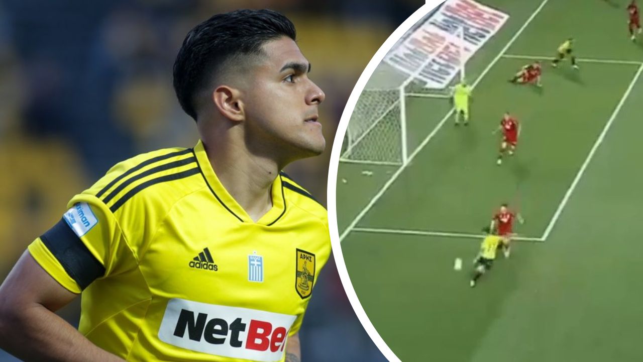 Luis Palma se manda doblete y asistencia contra Volos FC para poner al Aris en Conference League